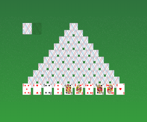Пасьянс «Двойная пирамида 3 карты»